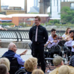 Maxwell Swangel as Professor Henry Higgins in "My Fair Lady on the East River"